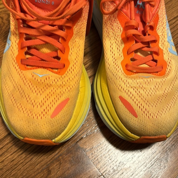 Hoka running shoes Bondi 8 sneakers in size 8.5 - Picture 9 of 9